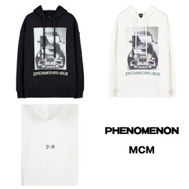 【2/27 再値下げウインターセール 60%off】 P+M / PHENOMENON VEHICLE PHOTO PRINTED PULLOVER HOODED 23AW パーカー コラボ フェノメノン MCM