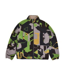 POP TRADING COMPANY Pop Adam Reversible Jacket �|�b�v�g���[�f�B���O�J���p�j�[ ���o�[�V�u�� �W���P�b�g POPAW23-05-008