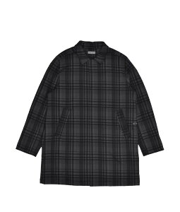 POP TRADING COMPANY Pop Checked Padded Trench Coat �|�b�v�g���[�f�B���O�J���p�j�[ �R�[�g POPAW23-05-017