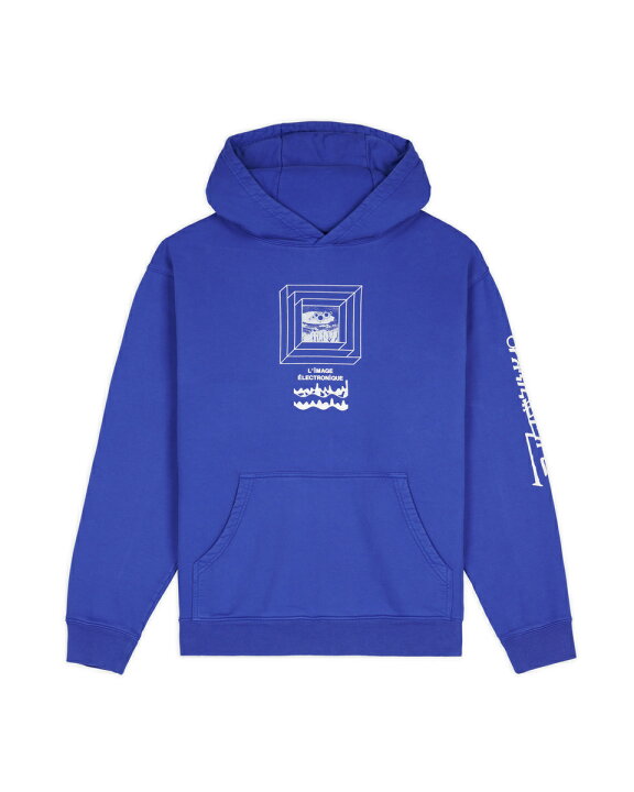 楽天市場】BRAIN DEAD ELECTRONIQUE HOODIE ブレインデッド 23AW  