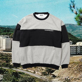 HOMBRE NINO REVERSIBLE CREW NECK オンブレニーニョ スウェット プルオーバー 22aw 22fw リバーシブル