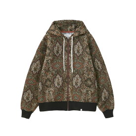 【1/29 再値下げ ウィンターセール 50%off】 MAGIC STICK Gobelin JQD Zip parka (WINE) マジックスティック ゴブラン ジャケット パーカー 23aw 初売り