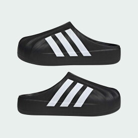 【SHOES FAIR 10%OFF】adidas originals SST ミュール / SST MULE 24ss 厚底 ストリート ラグジュアリーストリート アディダス 大人気アイテム HQ8277 コアブラック/フットウェアホワイト/フットウェアホワイト