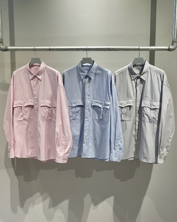楽天市場】PORTER CLASSIC ROLL UP STRIPE SHIRT ポータークラシック  