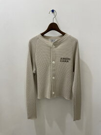 Americana アメリカーナ カーディガン ショート丈 24ss BRF-693A