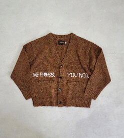 【予約販売】 VOO MBYN VOOHAIR (CAMEL) 24AW カーディガン ヴォー VOO-1198