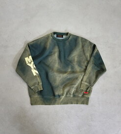 【予約販売】 VOO MBYN CREW AURORA(GREEN) 24AW スウェット クルーネック ヴォー VOO-1188