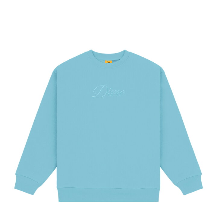 楽天市場】Dime CURSIVE LOGO CREWNECK ダイム クルーネック スケート  