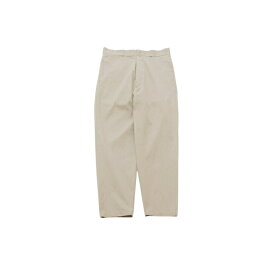 YAECA Chino Cloth Trousers Wide Tapered BEIGE ヤエカ チノパンツ 24aw 24fw 14654BGE