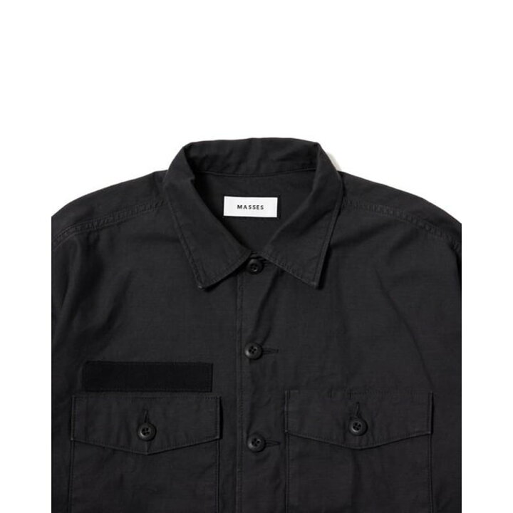 楽天市場】【エントリーでP10倍】MASSES UTILITY SHIRT 24aw 24fw 
