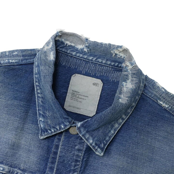 楽天市場】MADNESS AGINGM501 DENIMTRUCKER. M3REGULAR マッドネス 