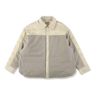 is-ness DOWN SHIRT(is-ness×TAION) �C�Y�l�X �_�E���V���c 24aw 24fw 24AW_02_TAIONDOWNSH01