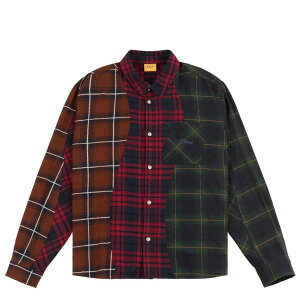 Dime Triple Plaid Shirt �_�C�� �V���c �X�P�[�g �X�g���[�g 24aw 24fw DIMEHO249
