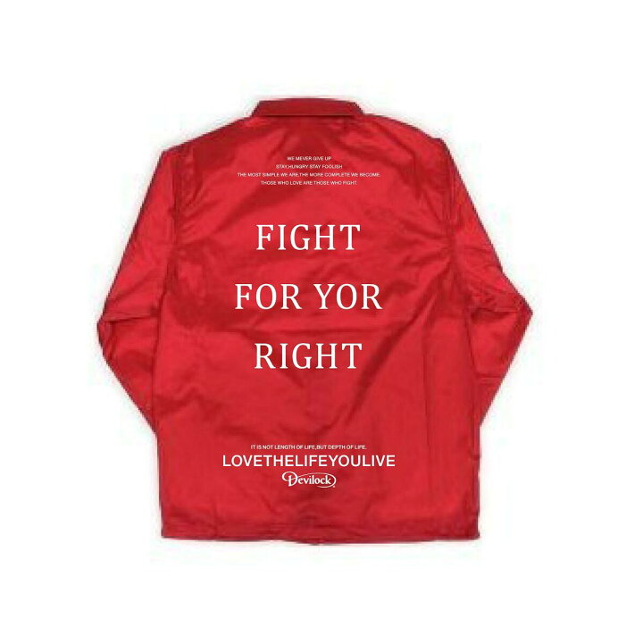 楽天市場】【エントリーでP10倍】DEVILOCK 別注Boa Coach Jacket 