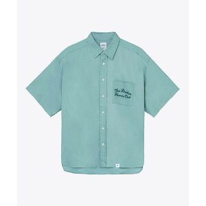 BEDWIN & THE HEARTBREAKERS S/S EMBROIDERED SHIRT BLUNT