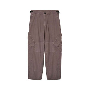 MAGIC STICK REFINED BDU WIDE PANTS (FADE RED BEAN)