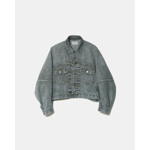 beautiful people selvedge denim o/d no shoulder blouson
