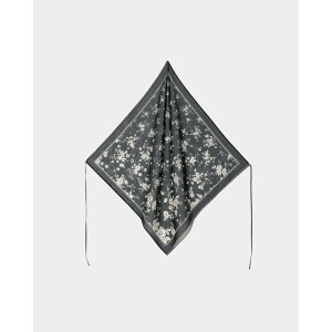 beautiful people flower print scarf