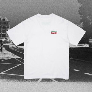 HOMBRE NINO S/S PRINT TEE (CREAM SODA)