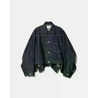beautiful people double-end left hand twill denim blouson