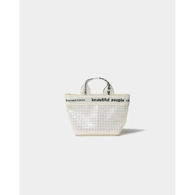 beautiful people plaid vinyl logo poach ビューティフルピープル ポーチ 雑貨 1515511999