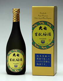 【『和りきゅうる』No.1の梅酒】大七酒造　謹製　生もと梅酒 720ml