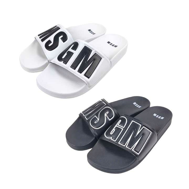 楽天市場】 エムエスジーエム MSGM POOL SLIDE 2460MS15100300 メンズ 