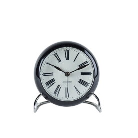 アルネ ヤコブセン arne jacobsen テーブルクロック Roman Table clock 11cm 43671 時計 目覚まし時計 置き時計 アナログ おしゃれ お洒落 ギフト 新築祝い　【marquee】