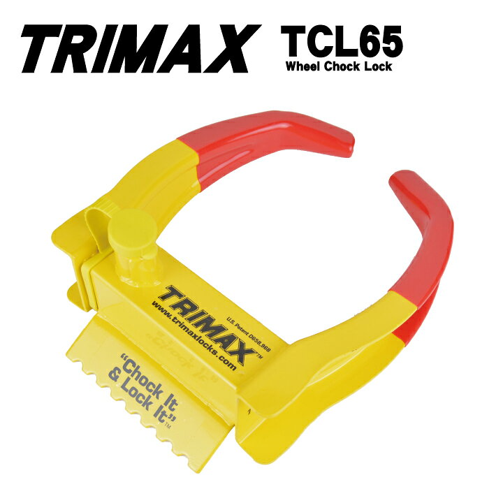 楽天市場】トライマックス TRIMAX TCL65 ホイールチョックロック WHEEL 
