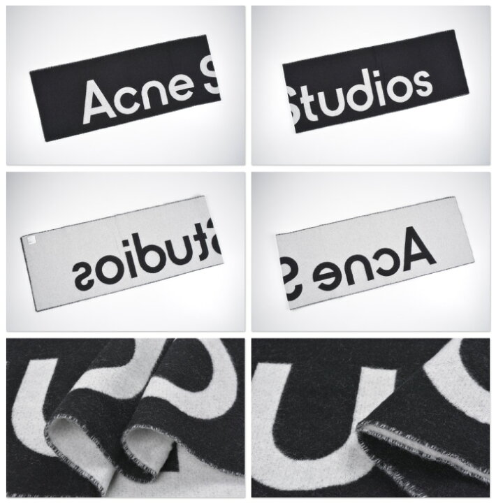 楽天市場】アクネステュディオズ Acne Studios ロゴ ジャカード 