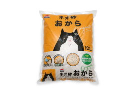 コーチョー ネオルーライフネオ砂おからオーガニック10L 猫用 おから 猫砂 トイレ砂 消臭 自然素材 お掃除ラクラク 国産 [trmt]