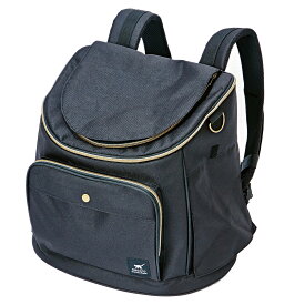 ペティオnecocoリュックキャリーブラック 猫用キャリーリュック 外出 お出かけ 通気性 安定 [trmt]