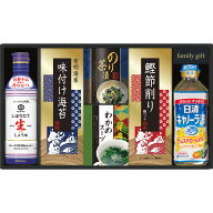 キッコーマン 生しょうゆ&和食詰合せNBL-35K【送料無料】ギフトセット☆食べ物 調味料 醤油 油 海苔 茶漬…