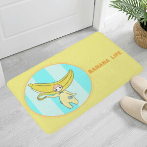 �����ȃN�[�|�� �������� BANANA LIFE �ӂ���h�A�}�b�g ���j�Z�b�N�X �z�[���f�R���[�V���� �S�� �o�i�i ���F �h�A�}�b�g chiehara ������