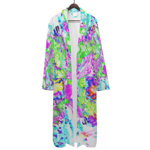お得なクーポン 送料無料 725#41(メンズバスローブ) メンズバスローブ メンズ アート カラフル 抽象 ユニーク 個性的 スタイリッシュ お洒落 ミマキボクカ ★★★