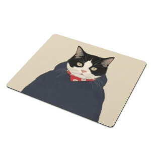 お得なクーポン 送料無料 猫乃浮世絵 弐(マウスマット) マウスマット ユニセックス アクセサリー 動物 アート かわいい 猫 和風 かっこいい 和柄 浮世絵 生き物 日本画 ひ . mozemoze