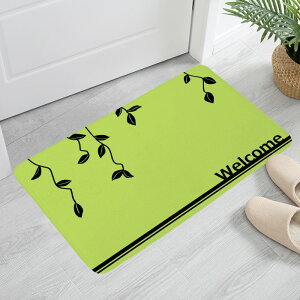 �����ȃN�[�|�� �������� Welcome leaf.�i�O���[���j �ӂ���h�A�}�b�g ���j�Z�b�N�X �z�[���f�R���[�V���� �A�[�g �t���� ���������� ������