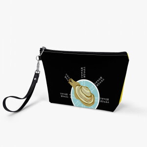 お得なクーポン 送料無料 ですやろ貝ポーチ(コスメポーチ) コスメポーチ ユニセックス バッグ アート 植木麻紀