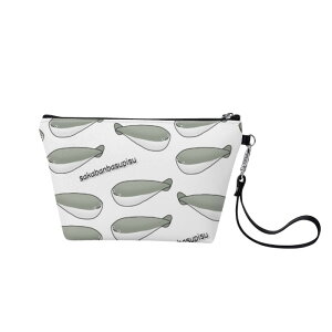 お得なクーポン 送料無料 サカバンバスピスさん(コスメポーチ) コスメポーチ ユニセックス バッグ 全て サカバンバスピス さかばんばすぴす 古代魚 かわいい 話題 魚 人気 さとみん。