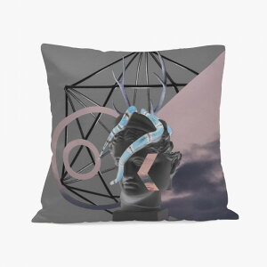 �����ȃN�[�|�� �������� �f�U�C��03(Dark gray) �N�b�V�����J�o�[ ���j�Z�b�N�X �z�[���f�R���[�V���� �A�[�g ������� �O���[�n Michael.K