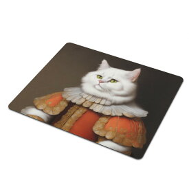 マウスマット マウスパッド ゲーミング パソコン 周辺機器 マット パッド 疲労軽減 おしゃれ 手首 軽量 送料無料 mozemoze 猫の肖像画 B