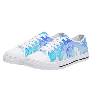 �����ȃN�[�|�� �������� UNIVERSE Splash Polka-dot ���f�B�[�X���[�J�b�g�V���[�Y ���f�B�[�X �V���[�Y �A�[�g �u���[ �p�^�[�� �� ���� �h�b�g �Y�� ��