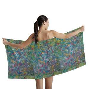 お得なクーポン 送料無料 命の選択 Takenao Wada ART(バスタオル) バスタオル ユニセックス ホームデコレーション アート 抽象画 現代アート ART ★★★