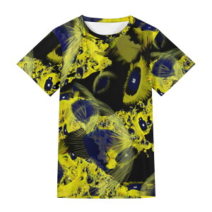 お得なクーポン 送料無料 世界総監視向日葵(Tシャツ) Tシャツ ユニセックス レディース メンズ アート 花 植物 ひまわり 向日葵 Flower botanical 世界 瞳 アイス 目 人間 world eye 詩一 ★★★