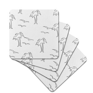 ȃN[|  Palm tree art(o[R[X^[) o[R[X^[ jZbNX ANZT[ A[g original art V̖ megu 