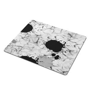 お得なクーポン 送料無料 大理石アート(マウスマット) マウスマット ユニセックス アクセサリー アート 大理石 モチーフ 抽象画 黒 灰色 男性的 メンズ 都会的 cut ★★★