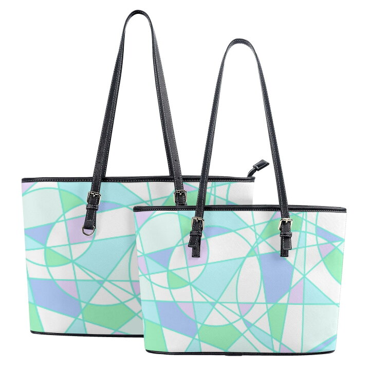 楽天市場】お得なクーポン 送料無料 Geometric pattern レザートート 