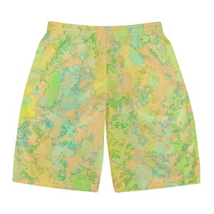 お得なクーポン 送料無料 Abstract【2】(メンズサーフパンツ) メンズサーフパンツ メンズ アート カラフル 抽象 迷彩 charamaru ★★★