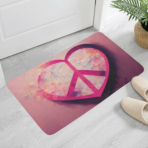 �����ȃN�[�|�� �������� AI�摜 LOVE&PEACE �ӂ���h�A�}�b�g ���j�Z�b�N�X �z�[���f�R���[�V���� �S�� AI LOVE&PEACE AIR ������