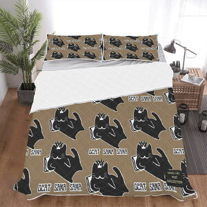 お得なクーポン 送料無料 ねこのひげあつめ。癒しのおCATさまさまパターン(夏布団(枕カバー 2枚セット)) 夏布団(枕カバー 2枚セット) ユニセックス ホームデコレーション 動物 猫